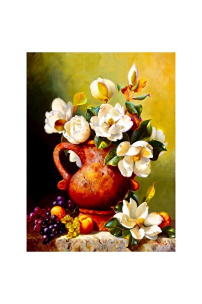 Rölyef Sanat Evi Kâğıt Rölyef Poster - Çiçek Resimleri - 35x50 (10 ADET)