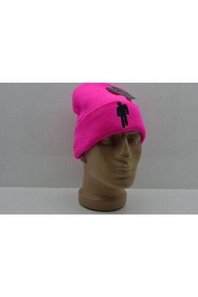 Zeynepcan Bijuteri Unisex Billie Eilish Pink Beanie