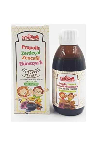Arı damlası Çocuk Propolis Zerdeçal Ve Zencefil Ekinezyalı Keçiboynuzu Pekmez...