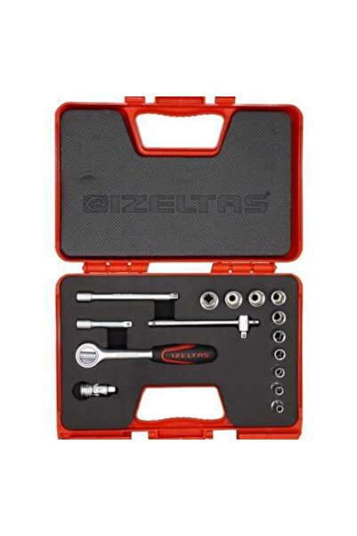 Genel Markalar 1/4" Altı Köşe Karbüratör Lokma Anahtar Takımı 15 Parça