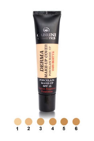 Gabrini Derma Make-up Cover Foundation 40ml Gabrini 1-light Tone