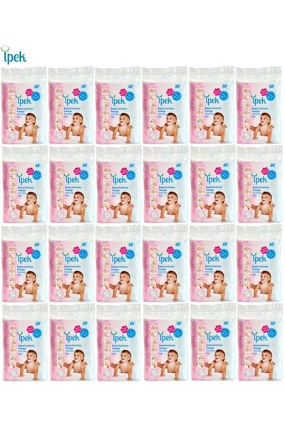 İpek Baby Cleaning Cotton 24 Packs 1440 Pieces 24*60