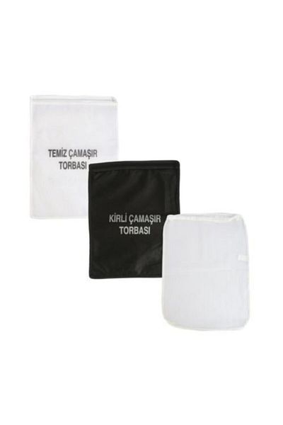 Silyon Askeri Giyim Dirty Bag - Clean Bag - Laundry Net Set of 3