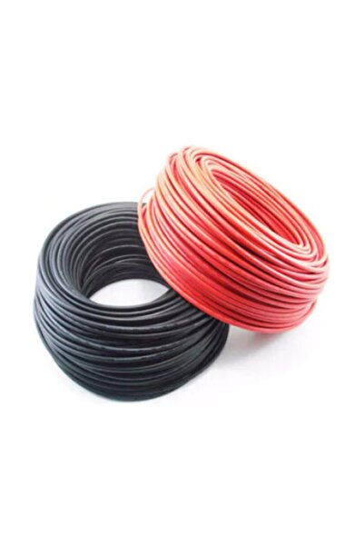 Genel Markalar 10 Mm2 Solar Kablo Siyah 1 Metre (tüv Belgeli, Çift Izoleli)