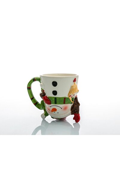 English Home Funny Snowman Dolomite Single Mug 325 ml White
