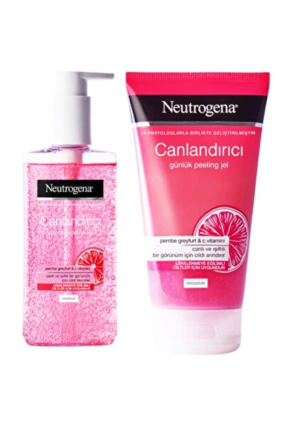Neutrogena Canlandırıcı Pembe Greyfurt Jel 200 ml Pembe Greyfurt Günlük Peeli...