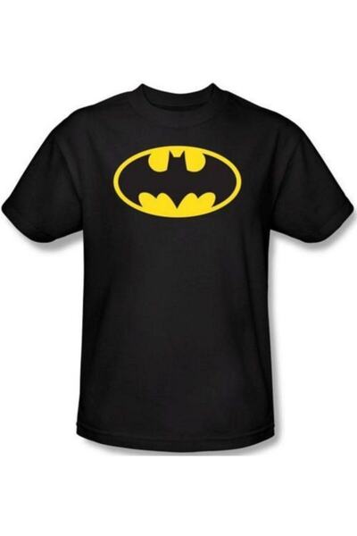 Batman Erkek Siyah Batman Baskılı T-shirt