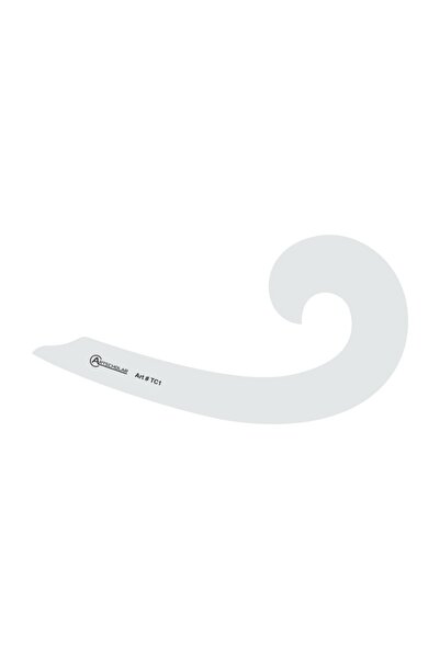 Artscholar Riga Geniş Kol Eğri Cetveli (tc1)