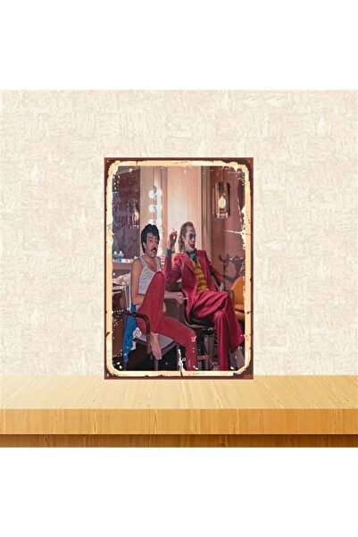 TAKIFİX Joker Müslüm Gürses 20x30 cm Retro Ahşap Poster Tkfx4251