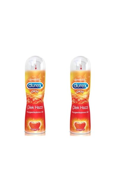 Durex Çilekli Play Su Bazlı Kayganlaştırıcı Jel 50x2 ml
