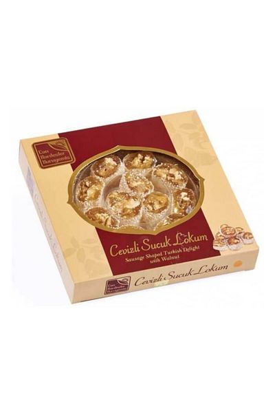 Can Kardeşler Kuruyemiş 500 Gr Walnut Sausage Turkish Delight Pkt