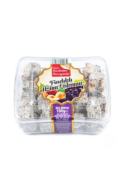 Can Kardeşler Kuruyemiş 100 Gr Hazelnut Grape Delight Pkt
