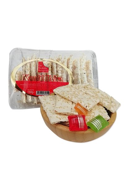 Can Kardeşler Kuruyemiş Halva Kandil with Sesame 150 Gr Package