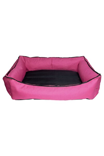 Su Geçirmez Kedi-köpek Yatağı No: 2 60x70x15 Pembe