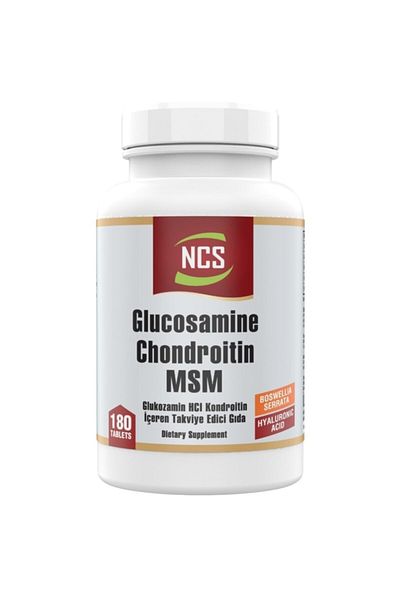 NCS Glucosamine Chondroitin Msm 180 Tablets X 2 Boxes Boswellia