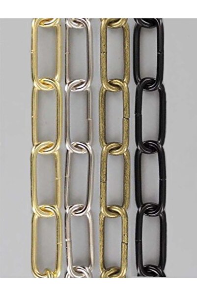 Etsylight Avize Zinciri 5 Metre Siyah Renk