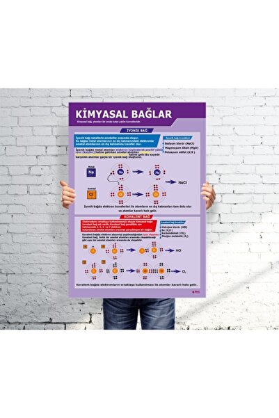 okul posterleri Kimyasal Bağlar Okul Afişi