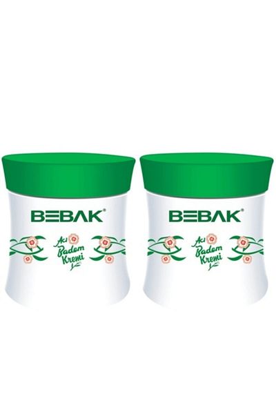 Bebak 2 Pieces 70 ml Almond Cream Jar