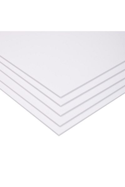 Del Rey Delrey Photoblock White 2mm 50x70cm Pack of 4