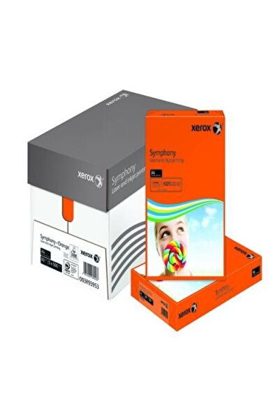 Xerox 3r93953 A4 Symphony Turuncu 80gr-500 Lü 1 Koli= 5 Paket