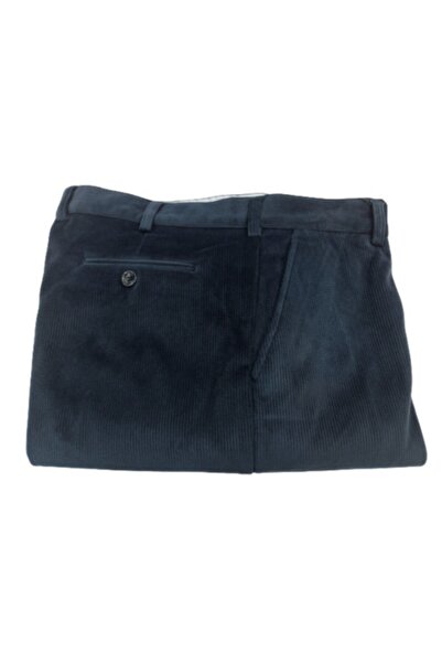 Doratte Moda Kadife Pantolon (Klasik Kesim)ince Fitilli Yüksek Bel Içi Polarlı