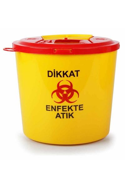 Flosoft Κάδος απορριμμάτων ιατρικών απορριμμάτων 10 Lt Ft664