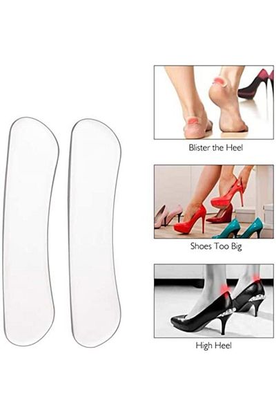 Step Code:108 Gel Heel Band - Prevents Your Shoes from Hitting on Your Feet