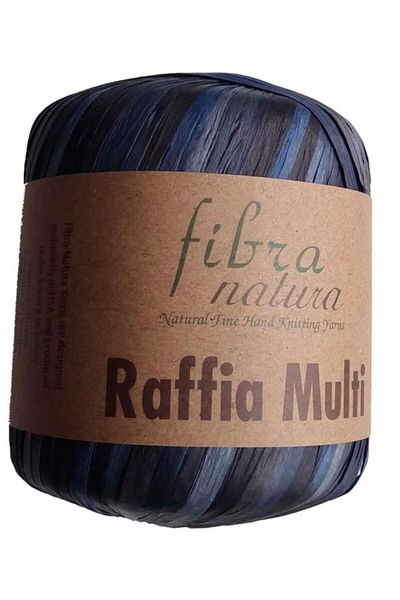 Himalaya Navy Blue Himalayan Raffia Marbled Bag Accessory
