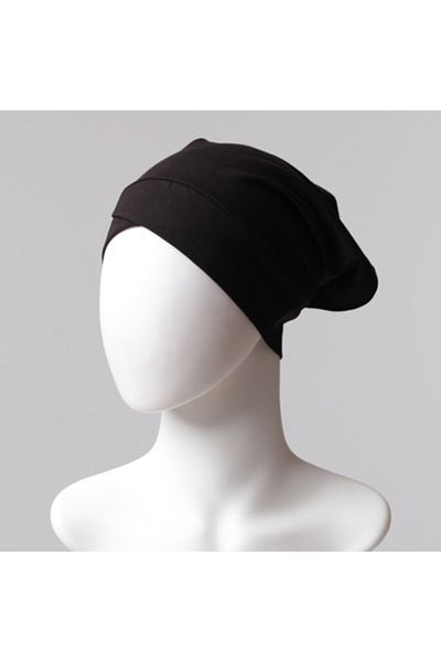 ipekistanbul Women's Black Cross Pipe Bonnet