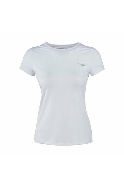 lumberjack Tricou Basic Pes C Gâtul Alb Tricou cu mânecă scurtă de damă