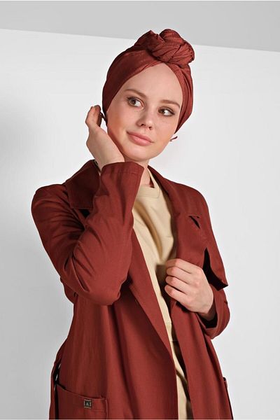 TRENDTESETTÜR Καμπαρντίνα με διπλό γιακά με ζώνη 26107