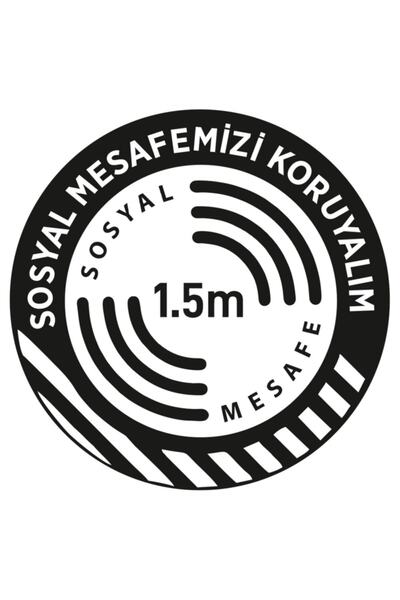 MIGNATIS 45x45cm Syl17 - Nastavimo da održavamo svoju socijalnu distancu - na...