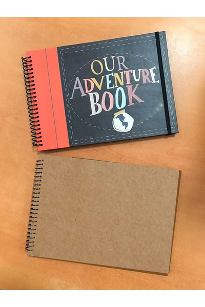 PAKLON Adventure Book Travel Adventure Book (kraft Inner Page)