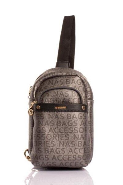 Derima Çanta حقيبة كتف نسائية فضية اللون - موديل 1076