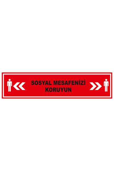 MIGNATIS Držite se na odstojnosti znak crvene boje, nalepnica za postavljanje...