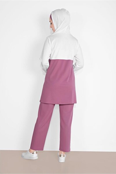 TRENDTESETTÜR Γυναικεία Κρέμα (CREAM-ROSE) Φούτερ με λεπτομέρεια τσέπης 1116