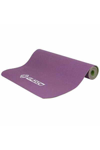 BUSSO Bs704 Tpe Yoga Mat 173*61*0,4cm Mor Yeşil