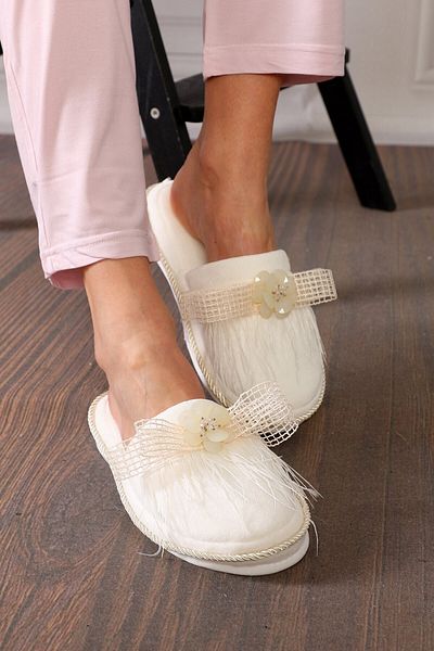 lohusahamile Liam Cream Maternity Slippers