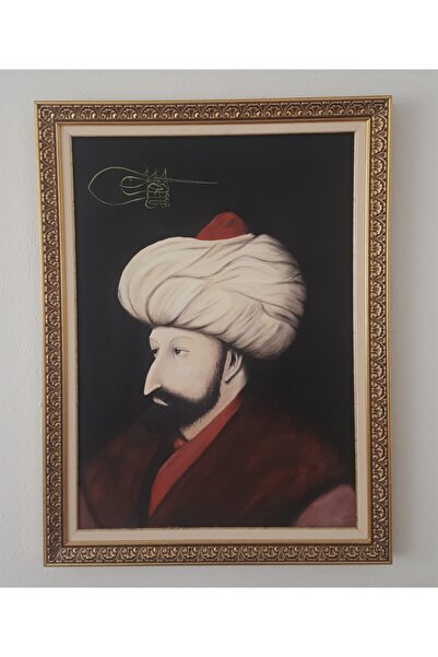 harun babadağ Fsm Reprodüksiyon Imzalı Yağlıboya Tablo