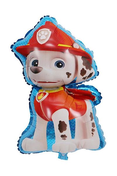 Parti dolabı Paw Patrol Marshal Themed Foil Balloon Birthday Party Balloon Paw Oil Dogs 80x44cm