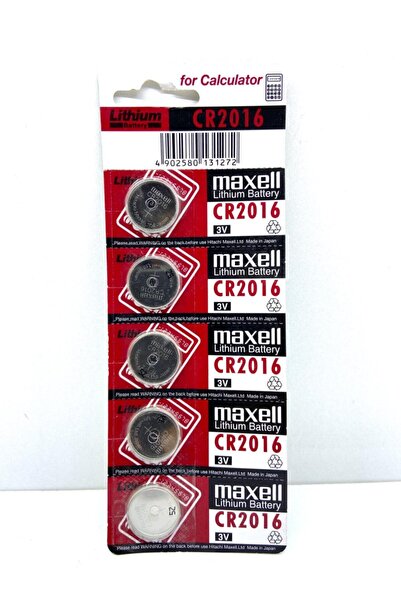 Maxell 2016 Pil 5li Paket 3v