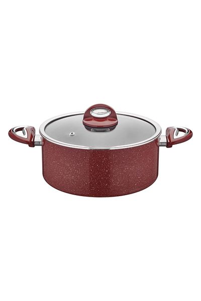 Taç Red Granite Deep Pot 28 cm