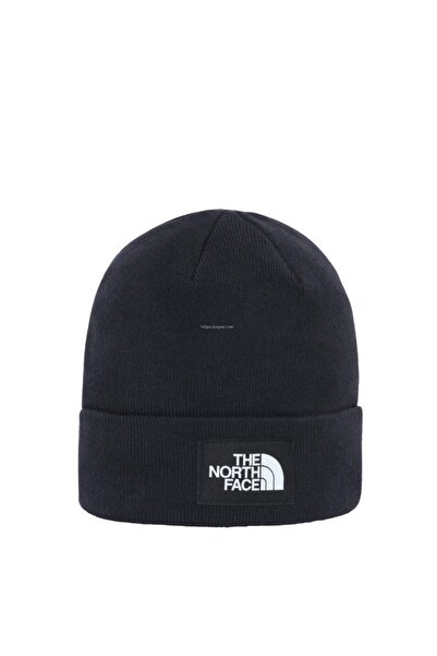 THE NORTH FACE Чорна шапка з переробленого матеріалу для чоловіків - дизайн «Докер»