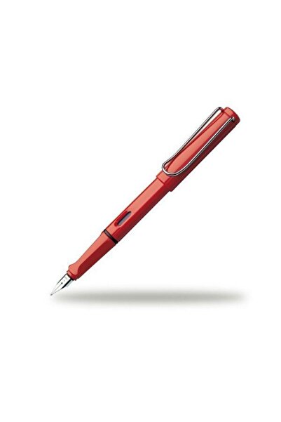 Lamy Safari Dolma Kalem Kırmızı V60 - Fine Uç