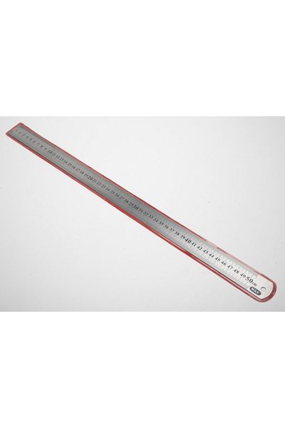 Mas Metal Steel Ruler 50 Cm 2350