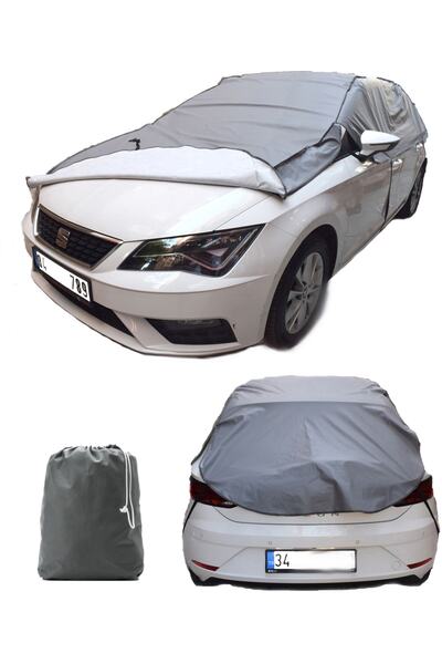 AutoZEL Audi A3 Sedan Practical Vinlex Half Auto Tarpaulin Luxury Quality Thick