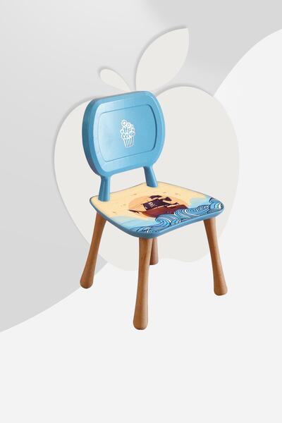 Popcorn Kids Korsan Aktivite Sandalye (2-5 Yaş)