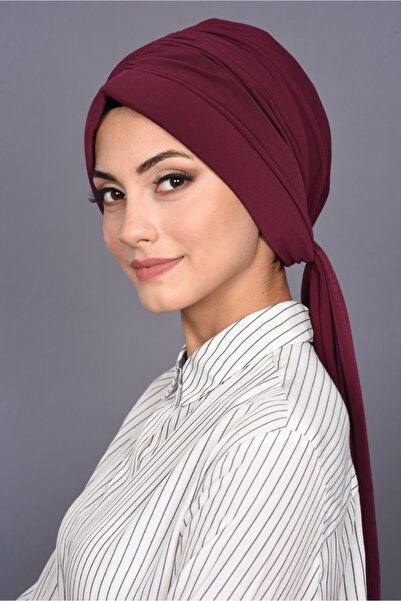 Hürrem Şal Bone Dubai Mürdüm