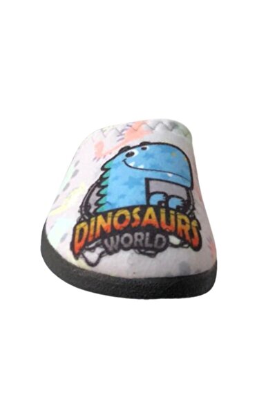 GEZER Дівчача сіра домашня тапочка з динозавром 12801