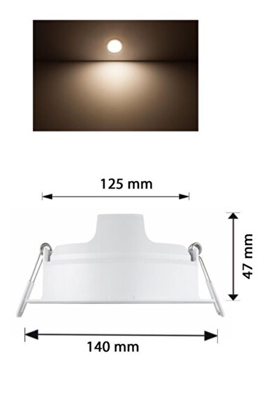 Philips Meson 13w Led Panel Günışığı 4000k